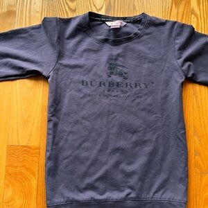 Burberry Kids Charcoal Sweatshirt